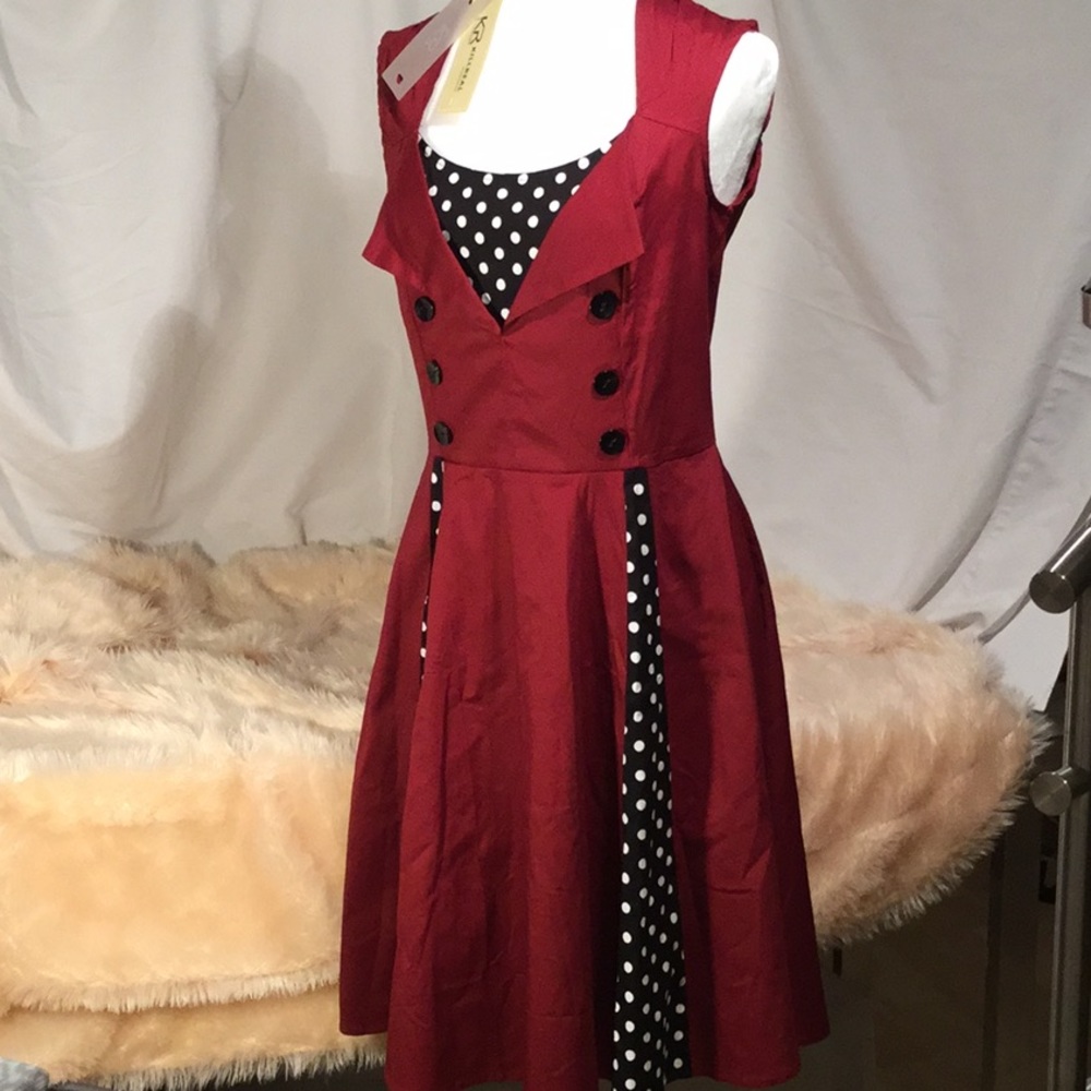NWT A-line period dress